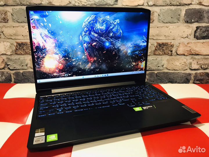 Игровой Lenovo Core i5-10300 16Gb 512Gb GTX 1650