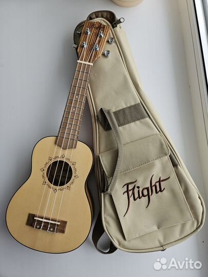 Укулеле Flight DUS320 SP/ZEB. Как новое