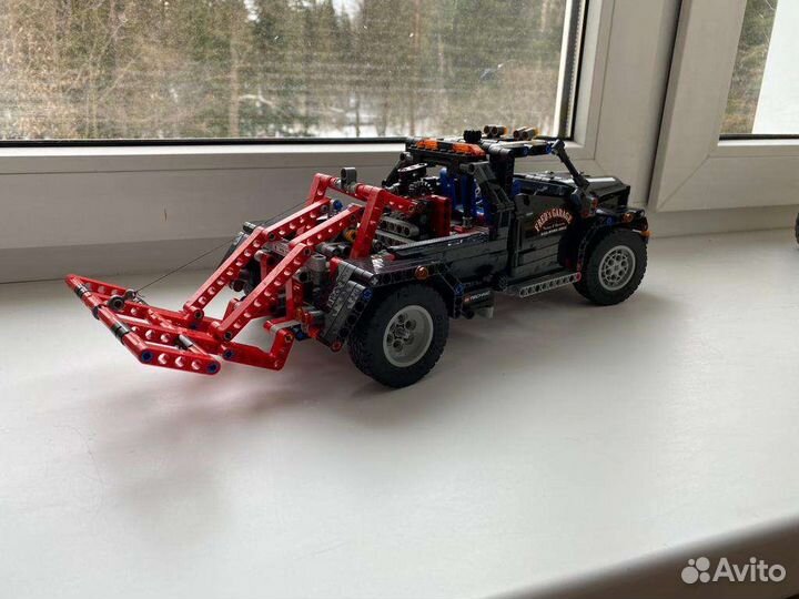 Lego Technic Кран Тягач Вертолёт Картинг Бульдозер