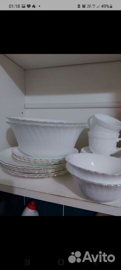 Столовый сервиз на 6 персон фарфор