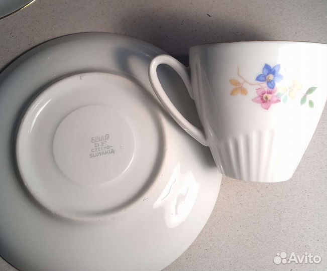 Сервиз кофейный Чехословакия и Рига