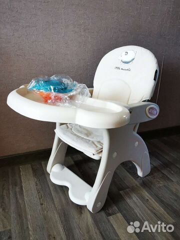Стульчик для кормления- трансформер happy baby