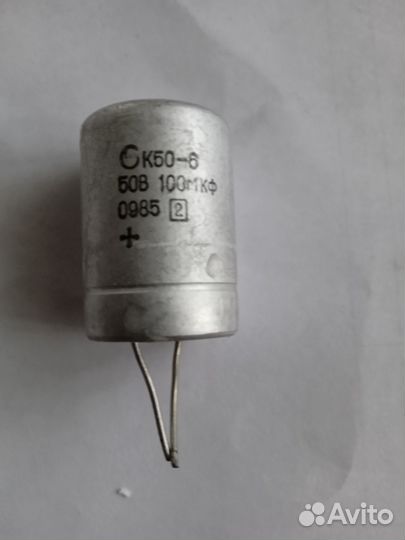 Конденсаторы СССР