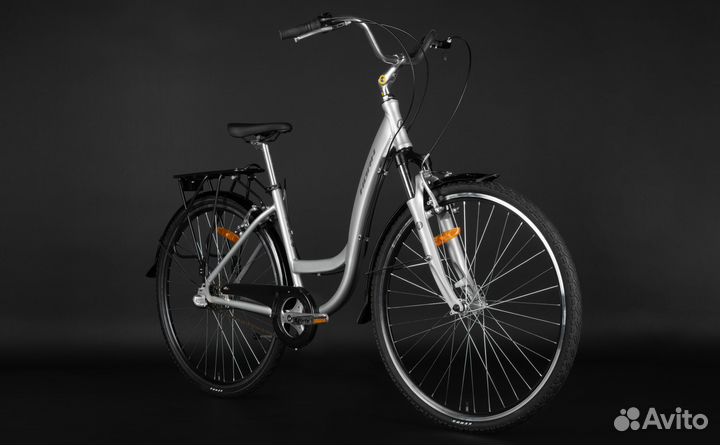 Велосипед horh vena 700C (2024) Grey-Black Kra418