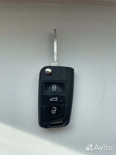 Ключ зажигания volkswagen