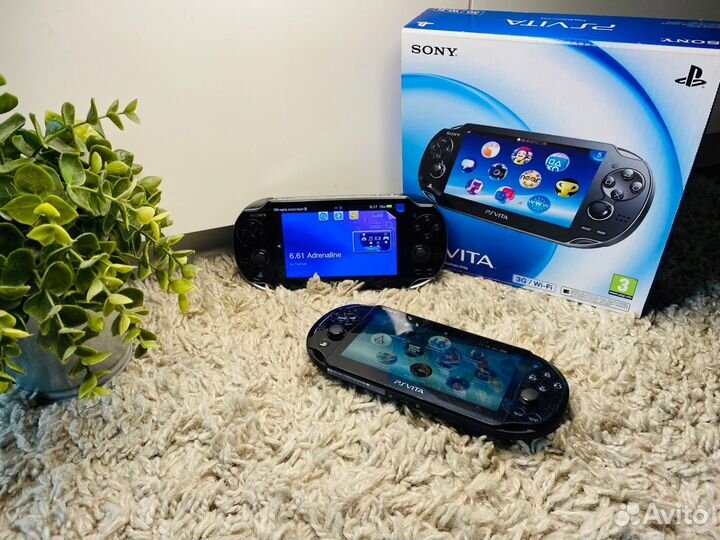 PS Vita Slim + игры Playstation Vita Fat 128gb