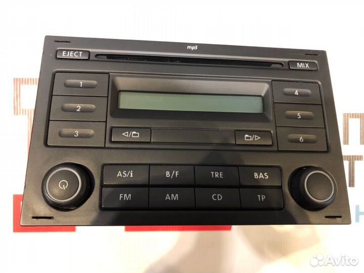 Магнитола Volkswagen Multivan T5 2.5TD AXD 2008