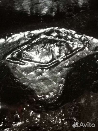 Чугунная статуэтка собака и змея счлз 50 - е