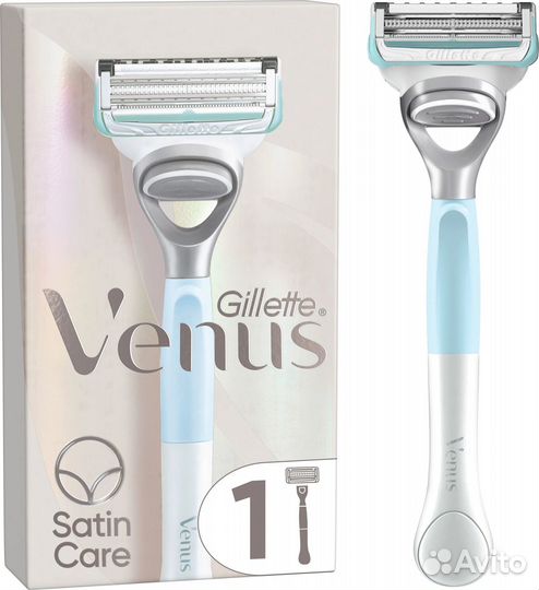 Набор Venus Satin Care станок + 6 кассет