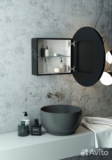 Зеркальный шкаф в ванную