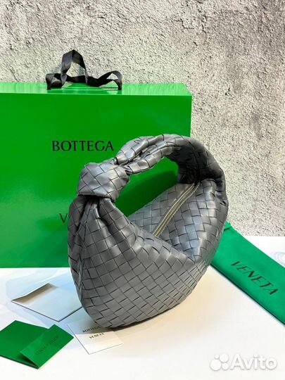 Сумка женская bottega veneta Teen Jodie (серый)