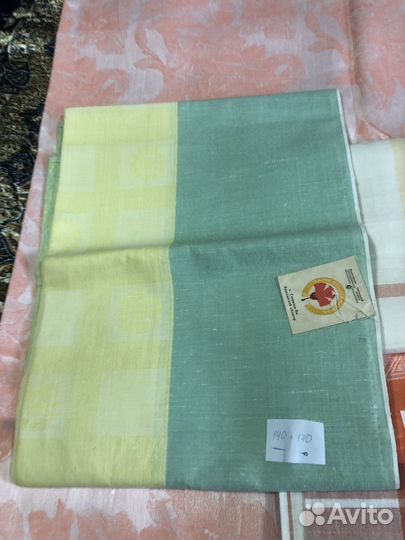 Скатерти лен СССР новые в подарок