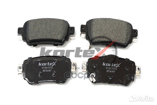 Колодки торм.зад. KT3617STD kortex