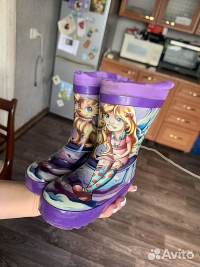 Резиновые сапожки