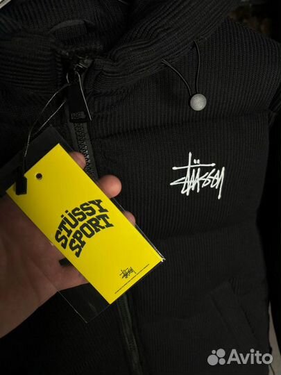 Мужская зимняя куртка Stussy Premuim вельвет