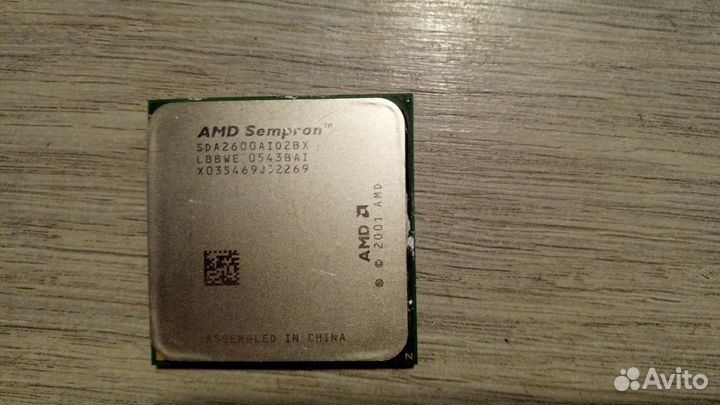 Процессор AMD Sempron 2600+ 1.60 Ghz, SDA2600AI02