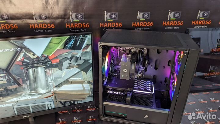 Компьютер AMD Ryzen 5/32GB/SSD 500GB/RTX4060 8GB