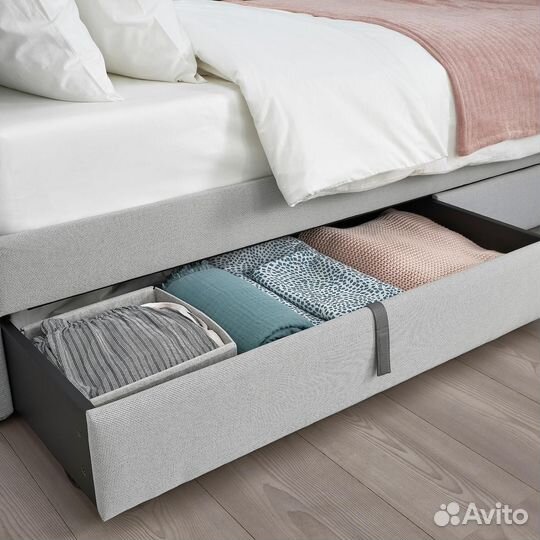 Gladstad IKEA 104.984.24 Ящики под кровать (200) Серый