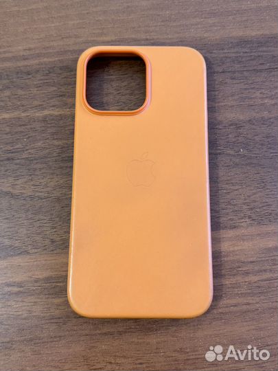 Чехол на iPhone 14 pro max кожаный оригинал