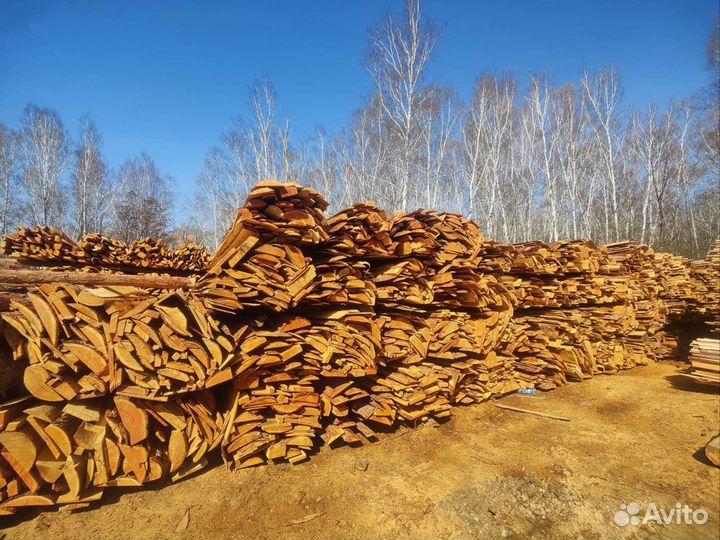 Горбыль дровяной из лиственницы