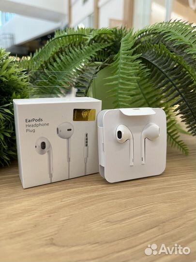 Гарнитура проводная Earpods jack 3.5 (реплика)