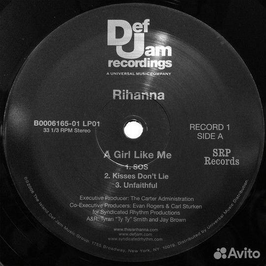 Виниловая пластинка Rihanna, A Girl Like Me