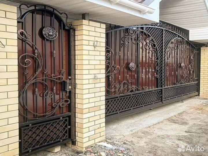 Ворота металлические