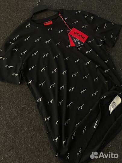 Футболка Hugo Boss мужская LUX