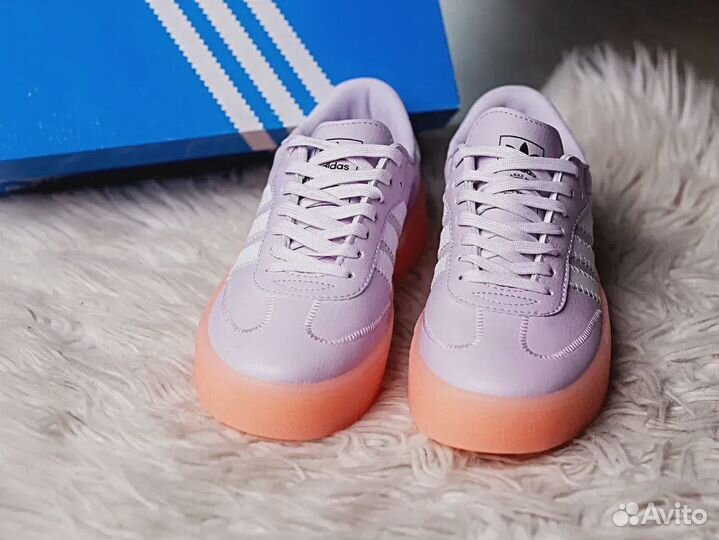 Adidas Sambarose Purple Pink