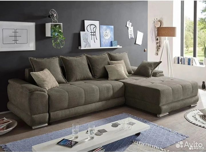 Диван угловой Еврокнижка Модерн IKEA Мебель икеа
