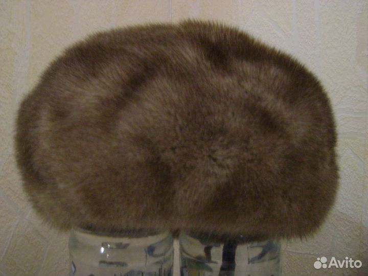 Шапка женская мех норки
