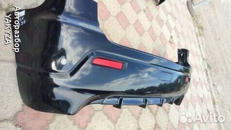 Бампер задний асх Mitsubishi ASX 2012-2016