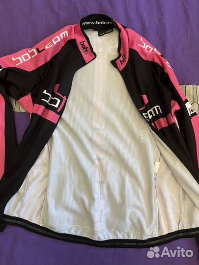 Джерси велосипедная bob team утепленная