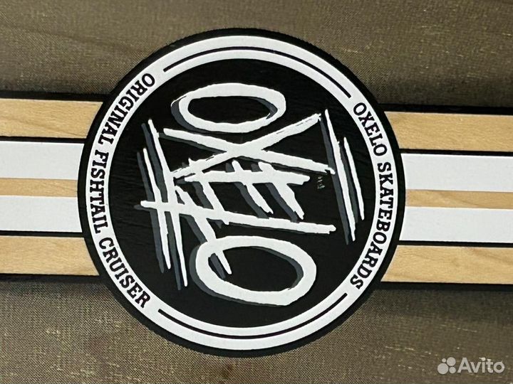 Лонгборд oxelo longboard fish classic surf