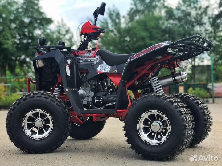 Квадроцикл детский Wels Thunder Evo Красный