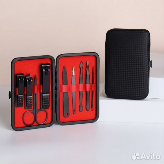 Отличный Набор для маникюра в футляре