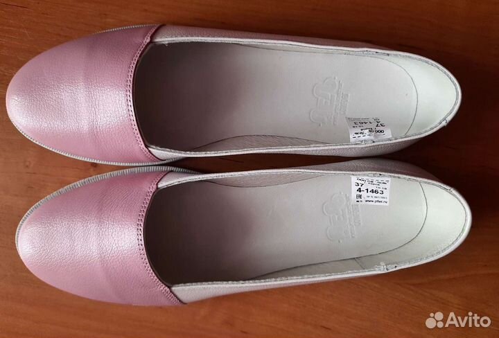 Балетки натуральная кожа 37 новые