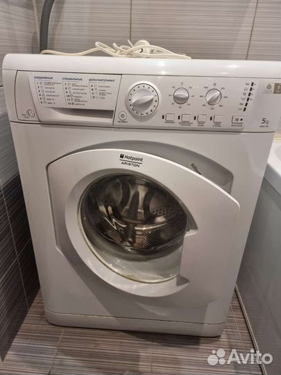 Стиральная машина бу hotpoint ariston