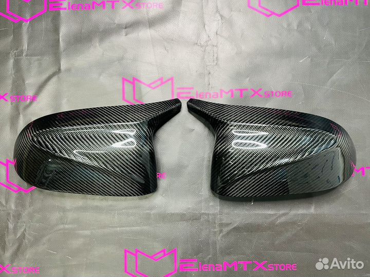 Накладки на зеркала BMW X5 G05 X6 G06 карбон