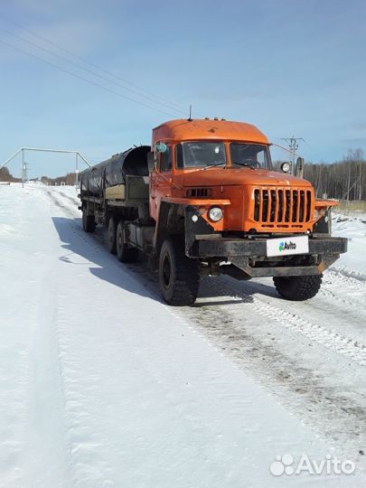 Урал 44202 с полуприцепом, 1984
