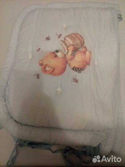 Бортики в детскую кроватку бу