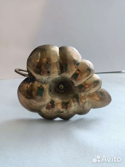 Подсвечник латунь