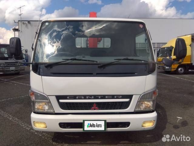 Бортовой грузовик Mitsubishi Fuso Canter с КМУ UNIC, 2005