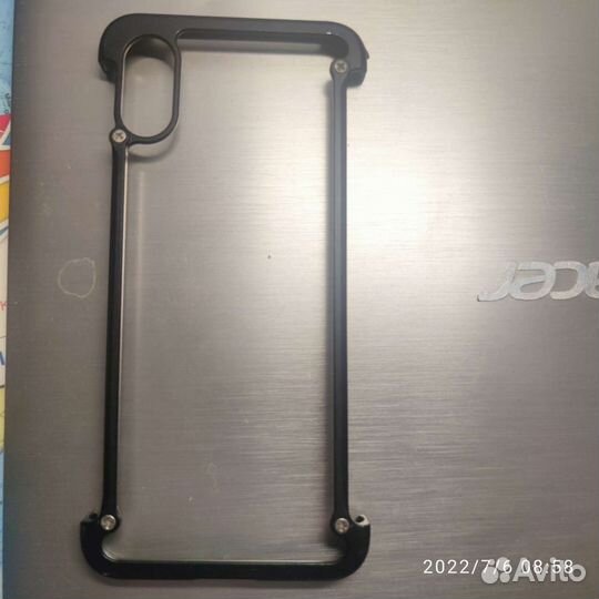 Бампер mi8/ mi8pro металлический