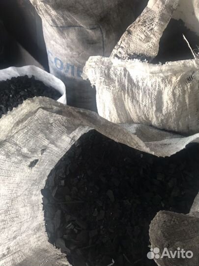 Отсев древесного угля