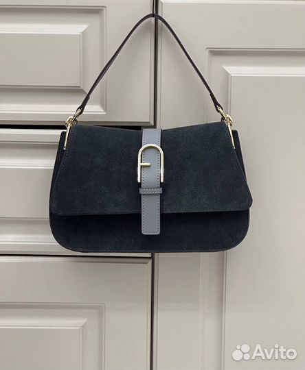 Сумка из замши Furla