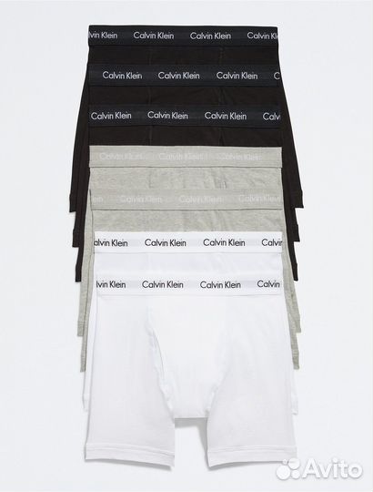 М,L,XL Боксеры 7 шт Calvin Klein Мужские оригинал