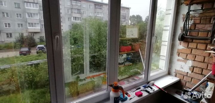 Тонирование балконов, лоджий, пл. Окон