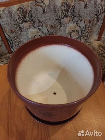 Горшок для цветов,керамика,большой