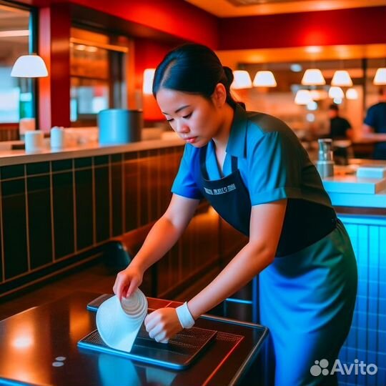 Уборщик /сотрудник бригады ресторана